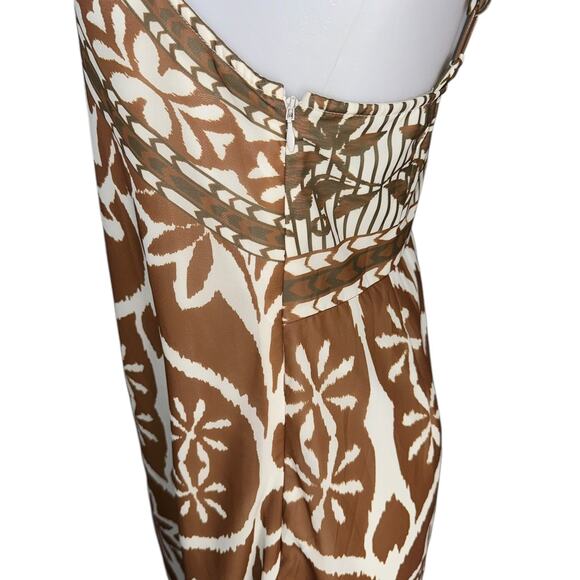 Anthropologie Vineet Bahl Printed Halter Keyhole  Maxi Dress Size XS BNWT - Picture 5 of 14